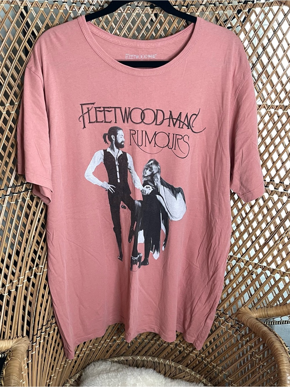 Free People Dusty Rose Fleetwood Mac Rumours Graphic Tee